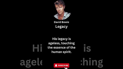10 "Legacy of a Legend: David Bowie's Timeless Artistry" #shorts #davidbowie #music