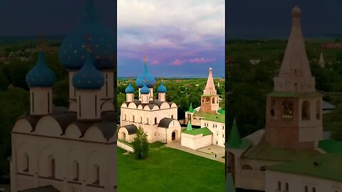 Exploring the Magnificent Suzdal Russia Nativity Cathedral #shorts