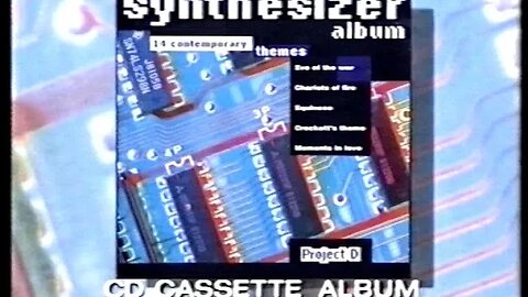 TVC - The Synthesizer Album - Audio Cassette and CD (1990)