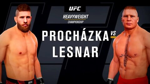 EA Sports UFC 4 Gameplay Brock Lesnar vs Jiri Prochazka