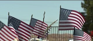 Visitors observe Memorial Day in Boulder City amid COVID-19 pandemic