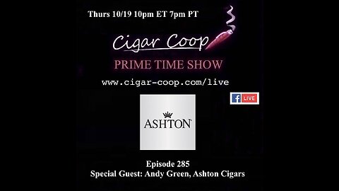 Prime Time Episode 285: Andy Green, Ashton Cigars