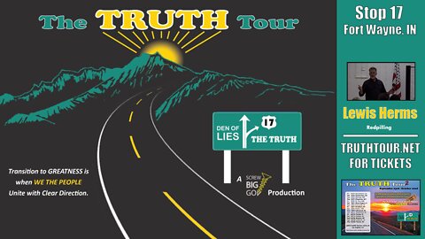 Lewis Herms, REDPILLING, Truth Tour 1, Fort Wayne IN, 7-17-22