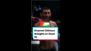 Khazmat Chimaev stands with Humanity! 🕊☮️ #Khazmatchimaev #rumble #free #palestine #ufc #boxing #1