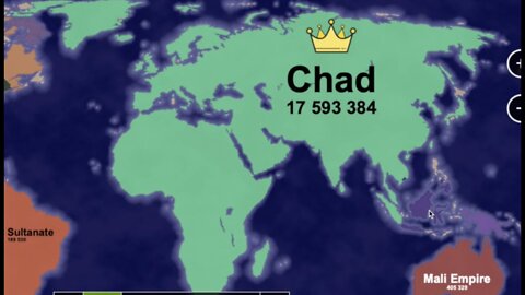 Territorial.io timelapse: CHAD TAKES OVER THE WORLD