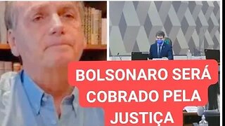 Bolsonaro sem foro privilegiado voltará a ser denunciado a justiça por senadores da CPI da covid