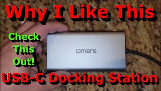 Why I Like This USB-C Docking Station - Check This Out!