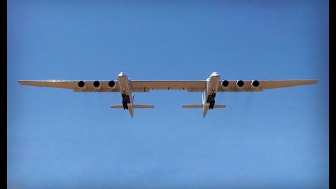 Stratolaunch Test Flight, World Record Airplane - Nailed the Landing!!