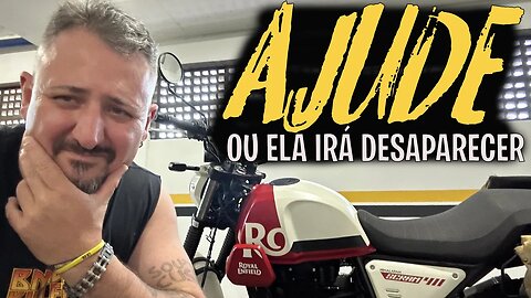 AJUDE: ou ela irá DESAPARECER. Depois não digam que eu não avisei