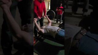 365lbs Raw Bench warm-up, UPA Powerlifting Championship