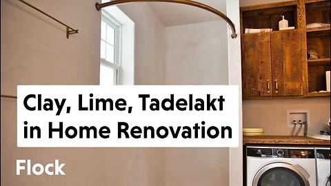 BEFORE/AFTER Home Renovation with CLAY, LIME and TADELAKT Walls — Ep. 148