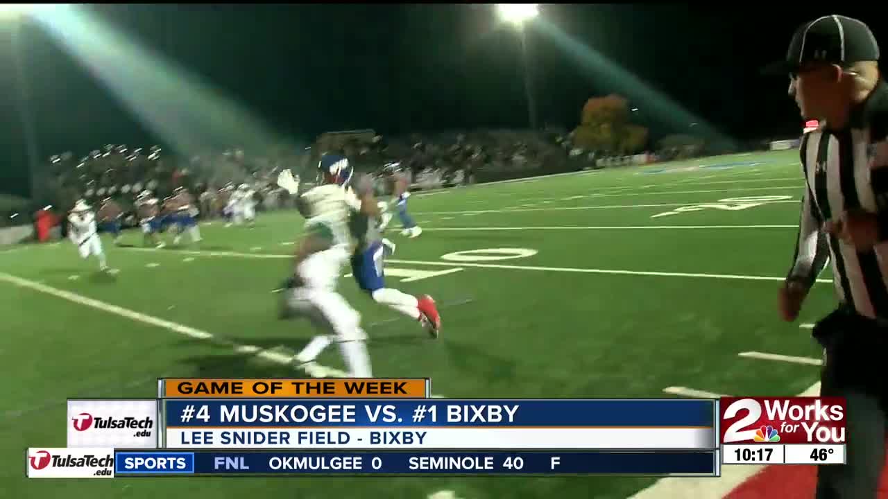 Bixby Beats Muskogee 63-21