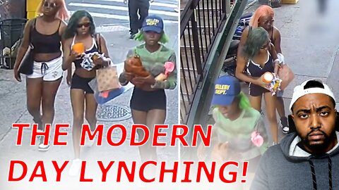 Three 'Gangsta' Black Women Attack Trump Supporting Grandma For Being White... LIBERAL MEDIA SILENT!