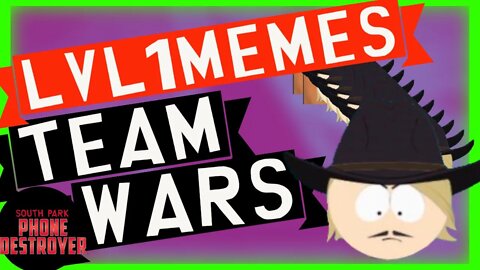 🍆Level1memes beats another high ranked opponent in team wars | South Park Phone Destroyer