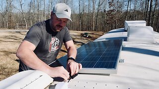 Solar Panels for our Bus Conversion | The Bus Life