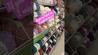 So many options! I love seeing the aisle so full of crochet possibilities :)