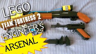 Team Fortress 2: LEGO Engineer's FULL Arsenal (Rescue Ranger, Lugermorph, Gunslinger, etc.)