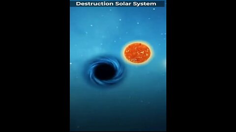 How a Blackhole Destroy Our Solar System?