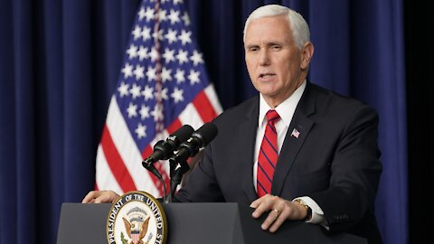 Vice President Mike Pence To Receive Vaccine On Camera Friday