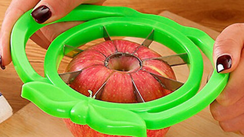 Kitchen Apple Slicer Corer Cutter Pear Fruit Divider