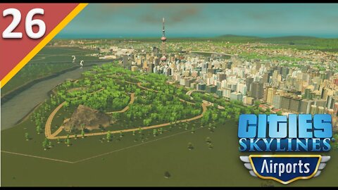 New Round-a-Bouts & Planning Future Public Transportation l Cities Skylines Airports DLC l Part 26