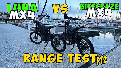Luna Cycle vs Bikecraze Talaria MX4 Range Test
