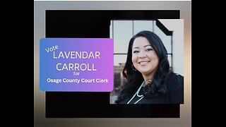 Lavendar Carroll for Osage County Court Clerk (Oklahoma)