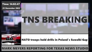 NATO troops hold drills in Poland's Suwalki Gap