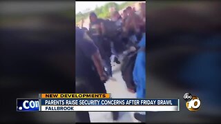 Parents raise safety concerns after Friday brawl
