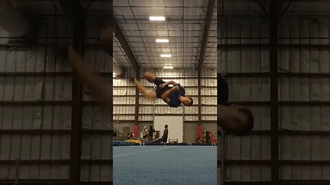 Do you think this was a good cork? #flipping #parkour #trampoline #tricks #shorts