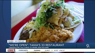 Tania's 33 Restaurant is open for takeout