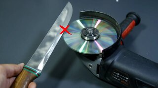 Genius method! Sharpen your knife so it doesn't get dull.