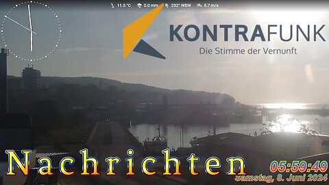 Kontrafunk Nachrichten 08.06 2024 - 06:00 Uhr #glaubewenig, #hinterfragealles, #denkeselbst