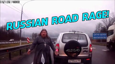 The ULTIMATE Russian Road Rage COMPILATION!