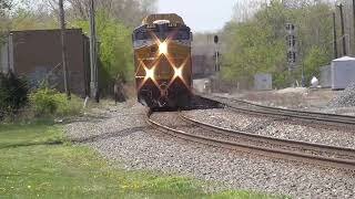 CSX I168 Intermodal/Autorack Train from Berea, Ohio May 7, 2022