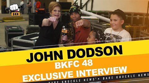 Unleashing Greatness: #johndodson Epic Win as #Flyweight #Champion at #bkfc48