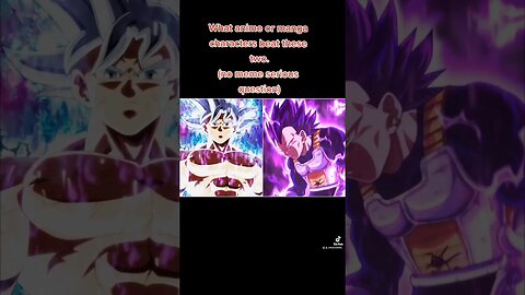 1v1 back to back or 1v2 #manga #contentcreator #anime #dragonball