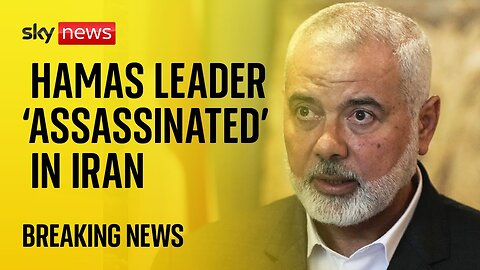 BREAKING: Hamas political leader Ismail Haniyeh killed in Iran | U.S. NEWS ✅