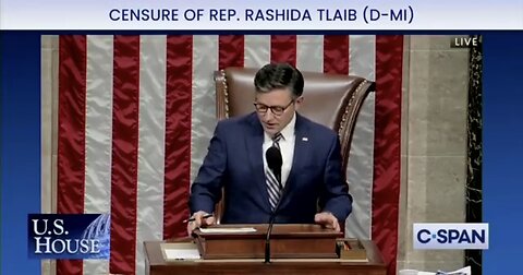 Rashida Tlaib vote to censure her has passed