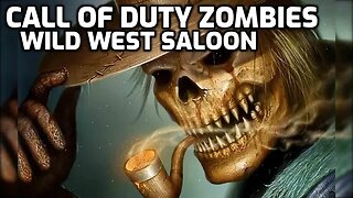 Wild West Saloon Challenge Map - Call Of Duty Zombies