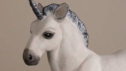 Make a Baby Unicorn with Apoxie Sculpt