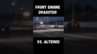 Dragster vs. Altered Match Race! #shorts
