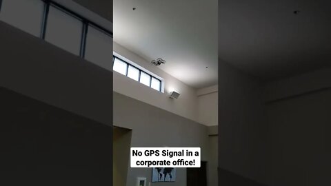DJI MINI 2 Flying High in Corporate Office with No GPS!
