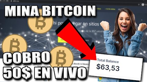 GANA BITCOIN RÁPIDO GRATIS 🤑MEJOR MINERÍA en la NUBE 2021☑️Gana BTC en AUTOMÁTICO 🔥 MINEXO