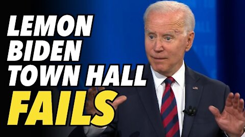 Not even Don Lemon could save Biden during CNN town hall