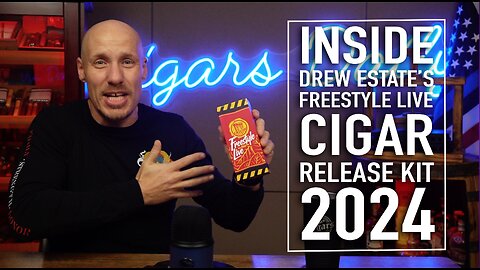 Inside Drew Estate's FreeStyle Live Cigar Release Kit 2024