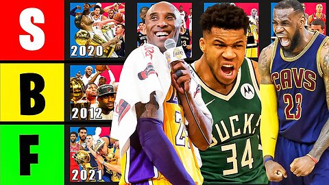 Ranking the Last 10 NBA Seasons | NBA Tier List