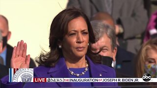 Kamala Harris sworn in as Vice President