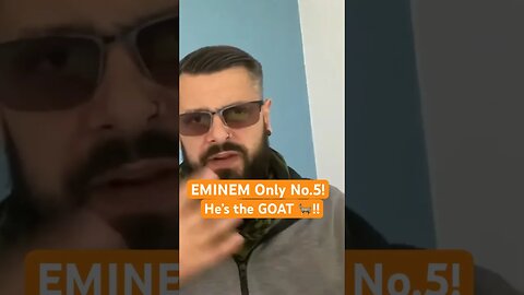 Eminem rated No. 5? | GOAT | Best Rapper of All Time is WHO? #hiphopnews
