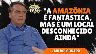 BOLSONARO CONHECE TEORIA DE RATANABÁ, A CIDADE PERDIDA NA AMAZÔNIA